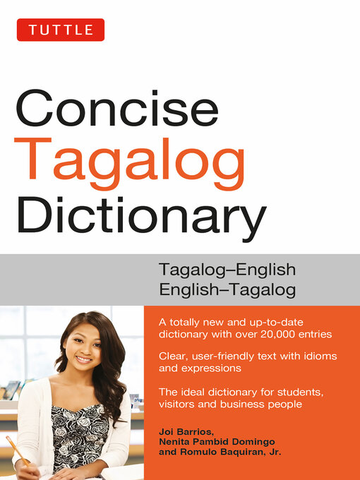 Title details for Tuttle Concise Tagalog Dictionary by Joi Barrios - Available